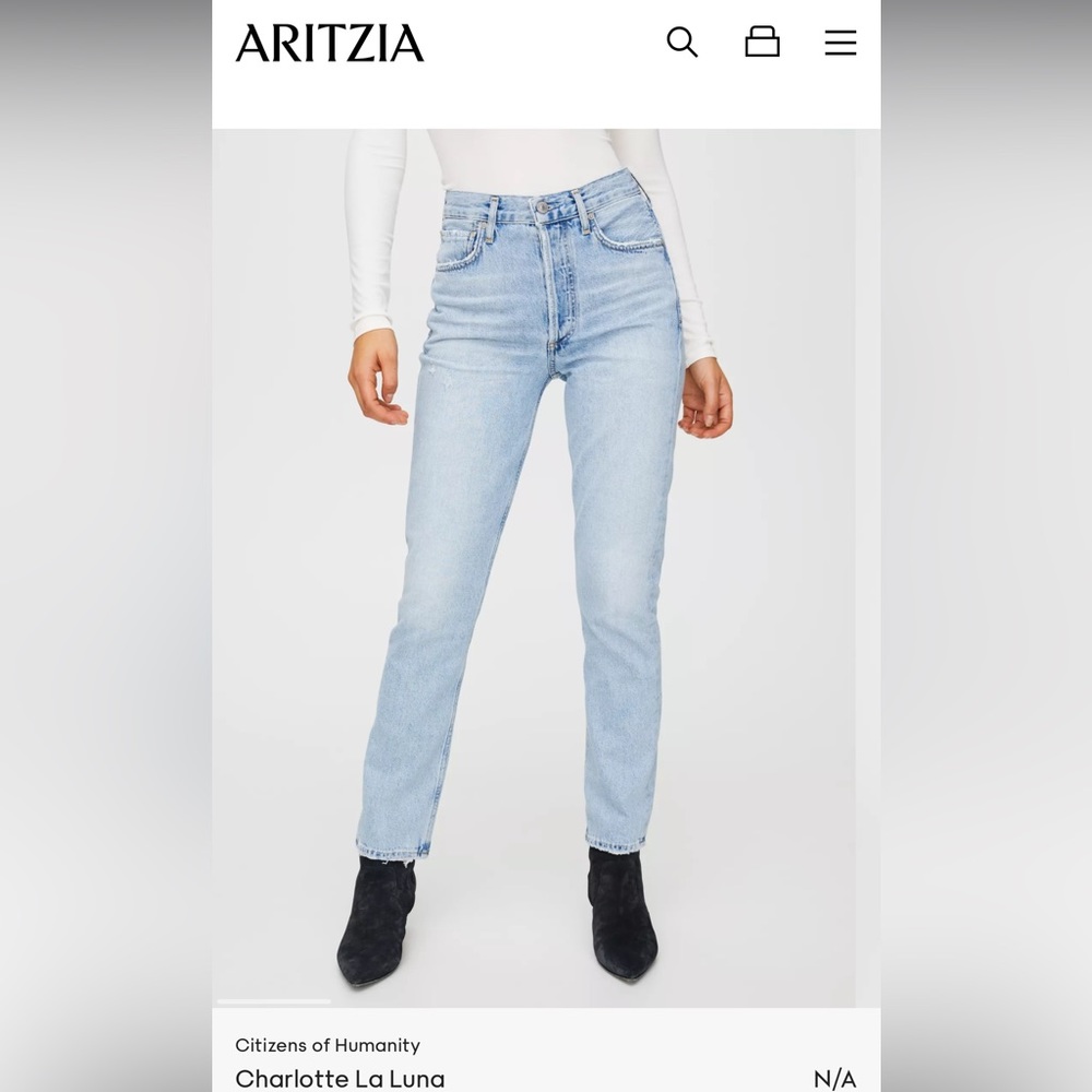 Citizens of Humanity Charlotte High Rise Jeans